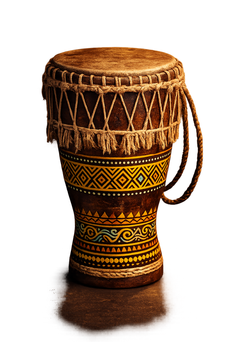Swahili ngoma drum for sound practice