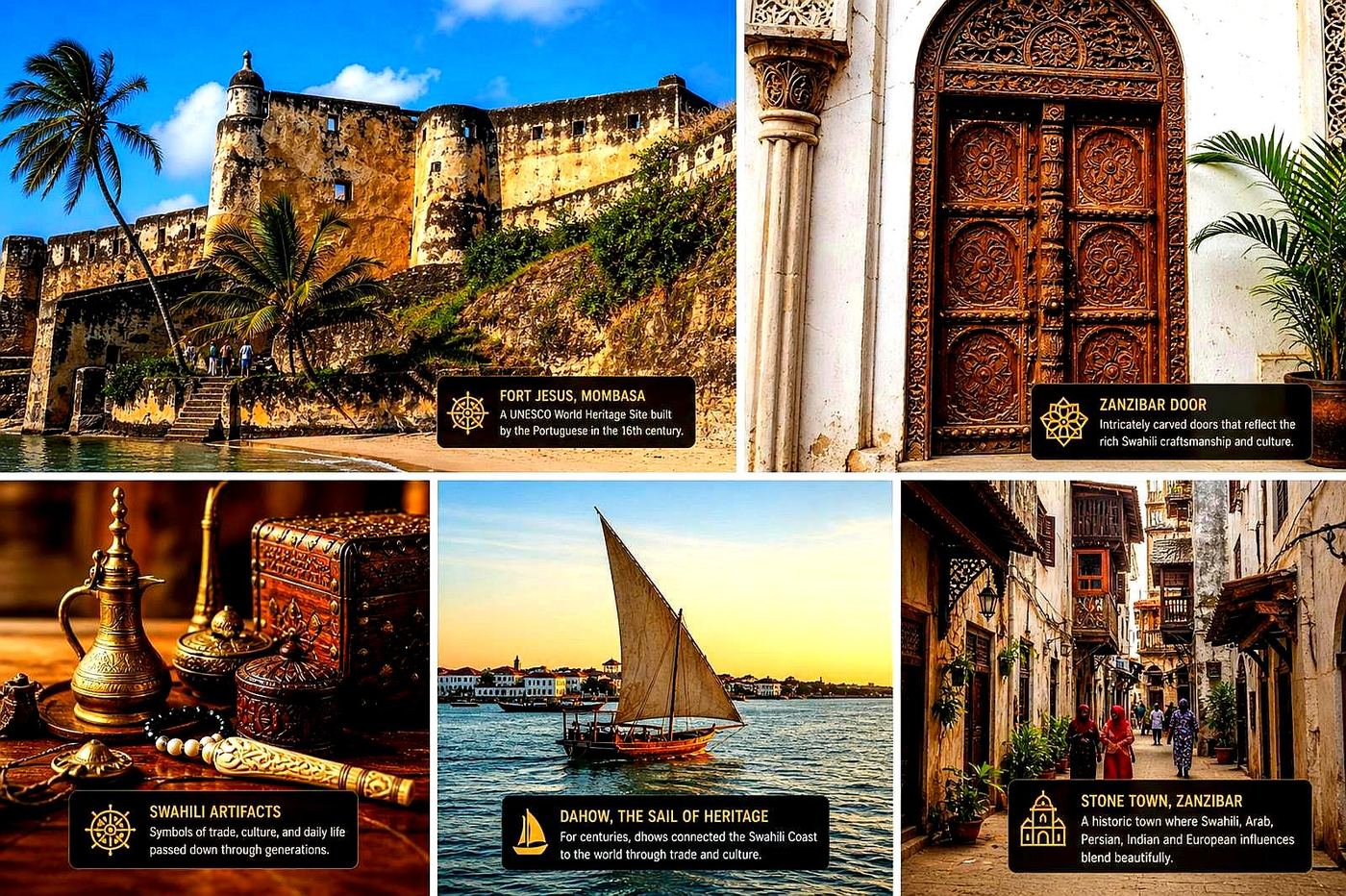 Swahili coast heritage landmarks
