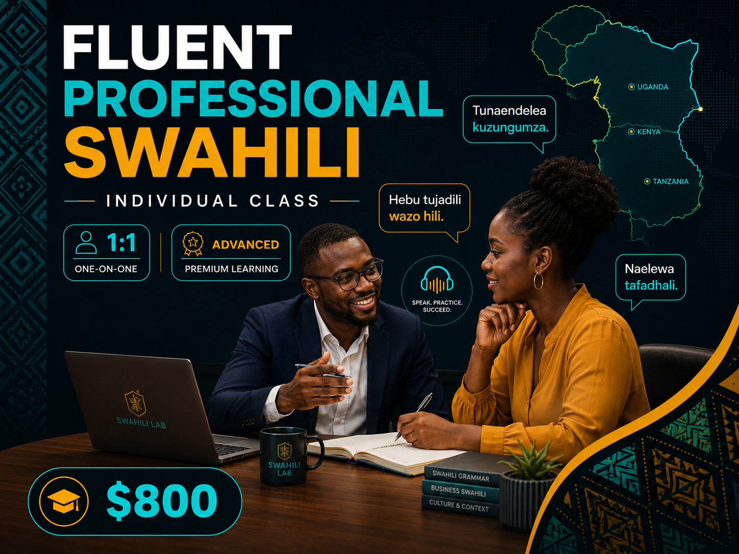 Fluent Professional Swahili Track — Individual Class